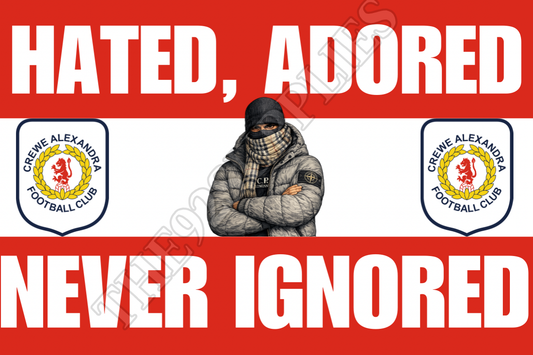 Hated. Adored. Never ignored - Crewe