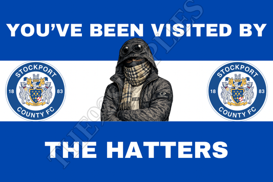 You’ve been visited by the hatters - Stockport county