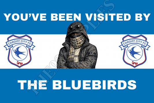 You’ve been visited by the bluebirds - Cardiff City