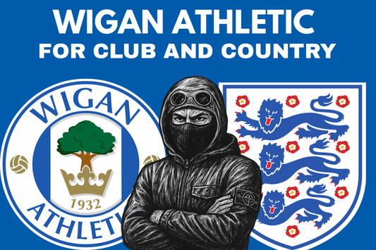 For club and country - Wigan athletic