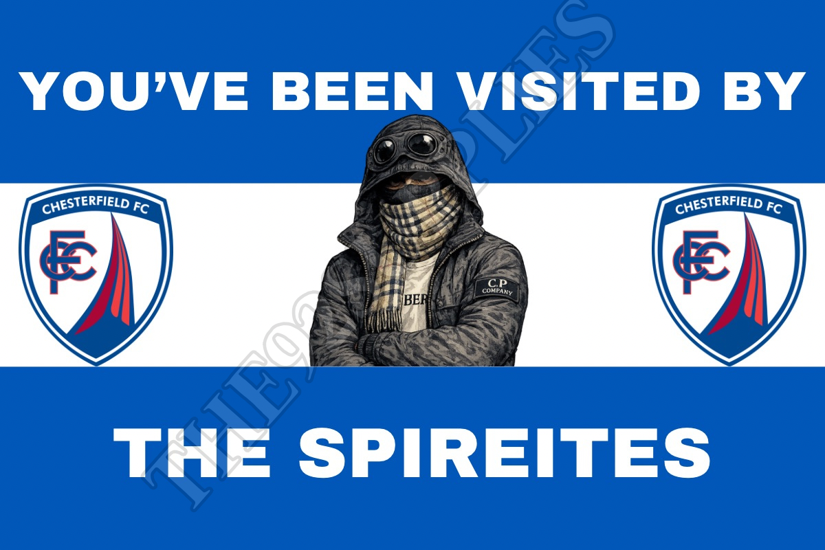 You’ve been visited by the Spireites - Chesterfield