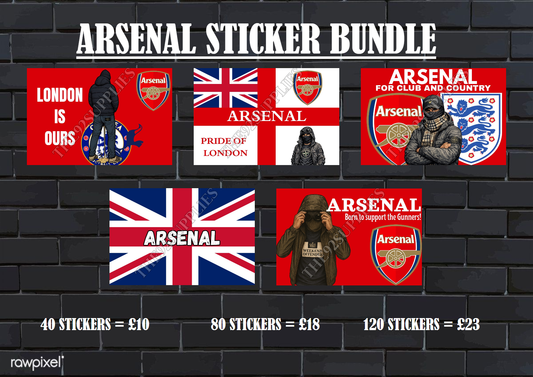 Arsenal Sticker Bundle