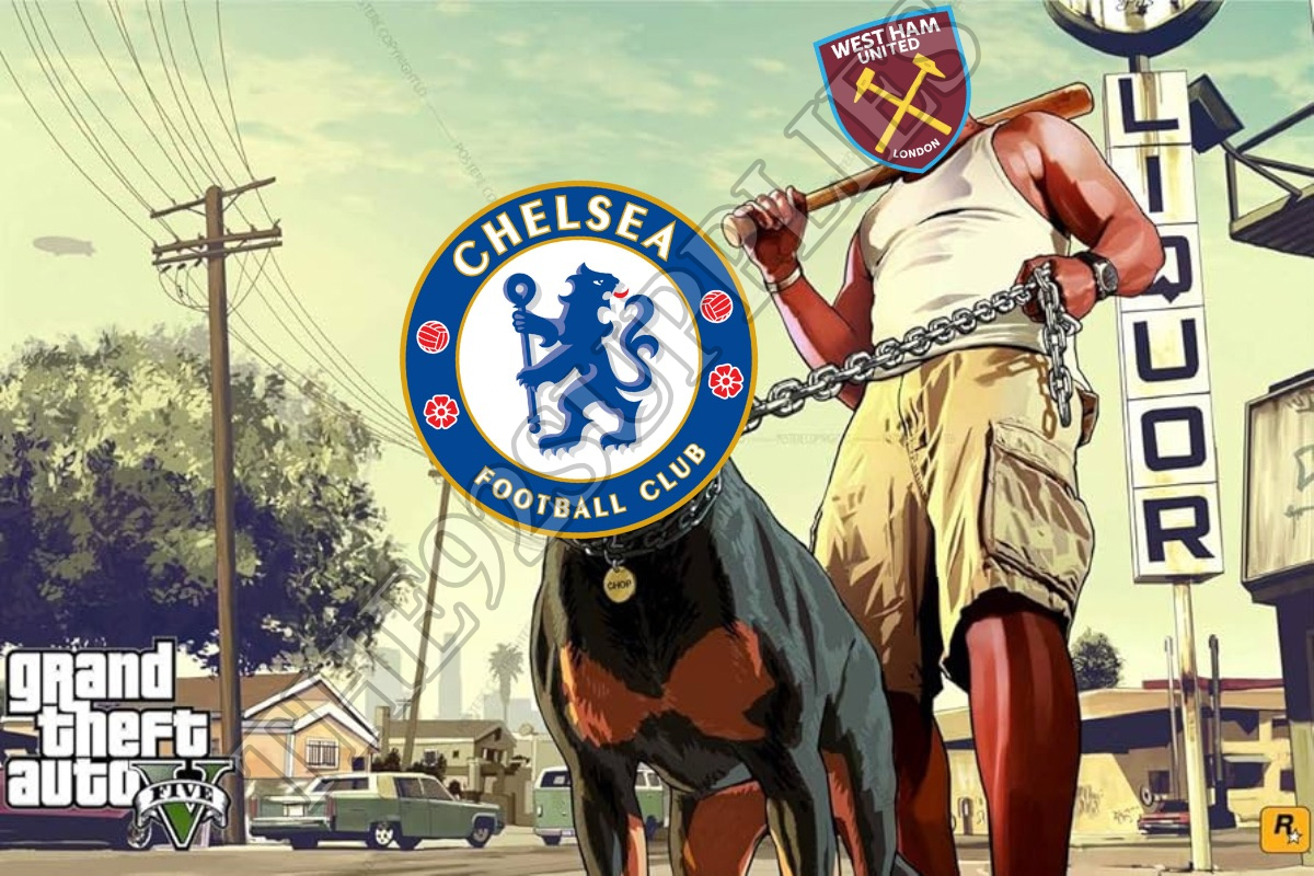 Chelsea held on a lead by Westham x8 - Westham United