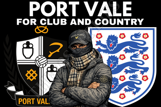 For club and country - Port vale