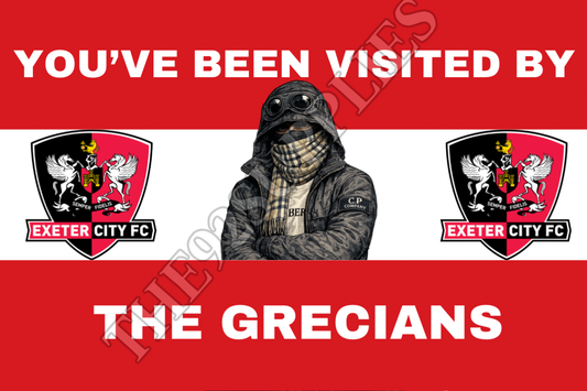 You’ve been visited by the grecians x8 - Exeter city
