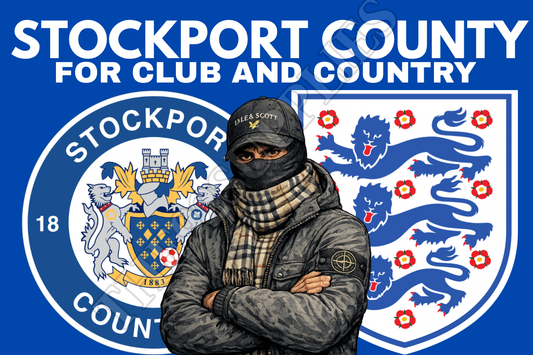 For club and country - Stockport county