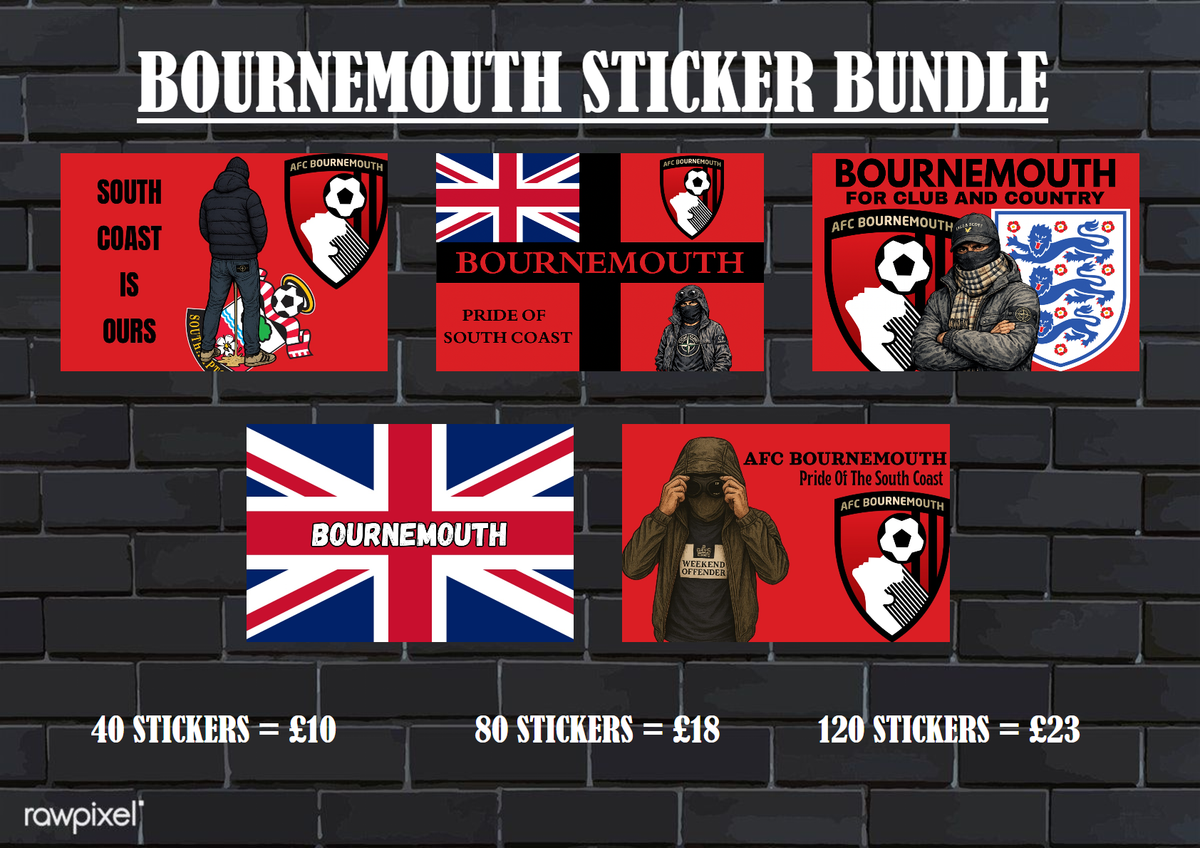 Bournemouth Sticker Bundle