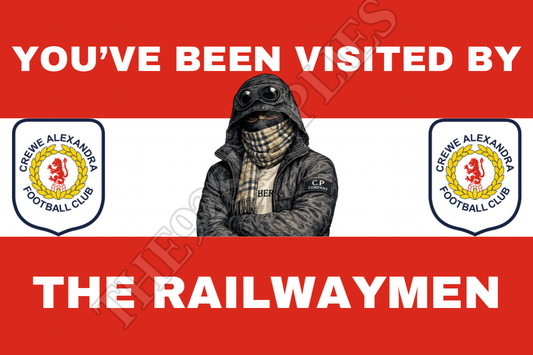 You’ve been visited by the railwaymen - Crewe
