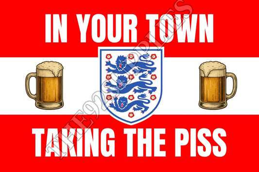 In your town taking the piss x8 - England