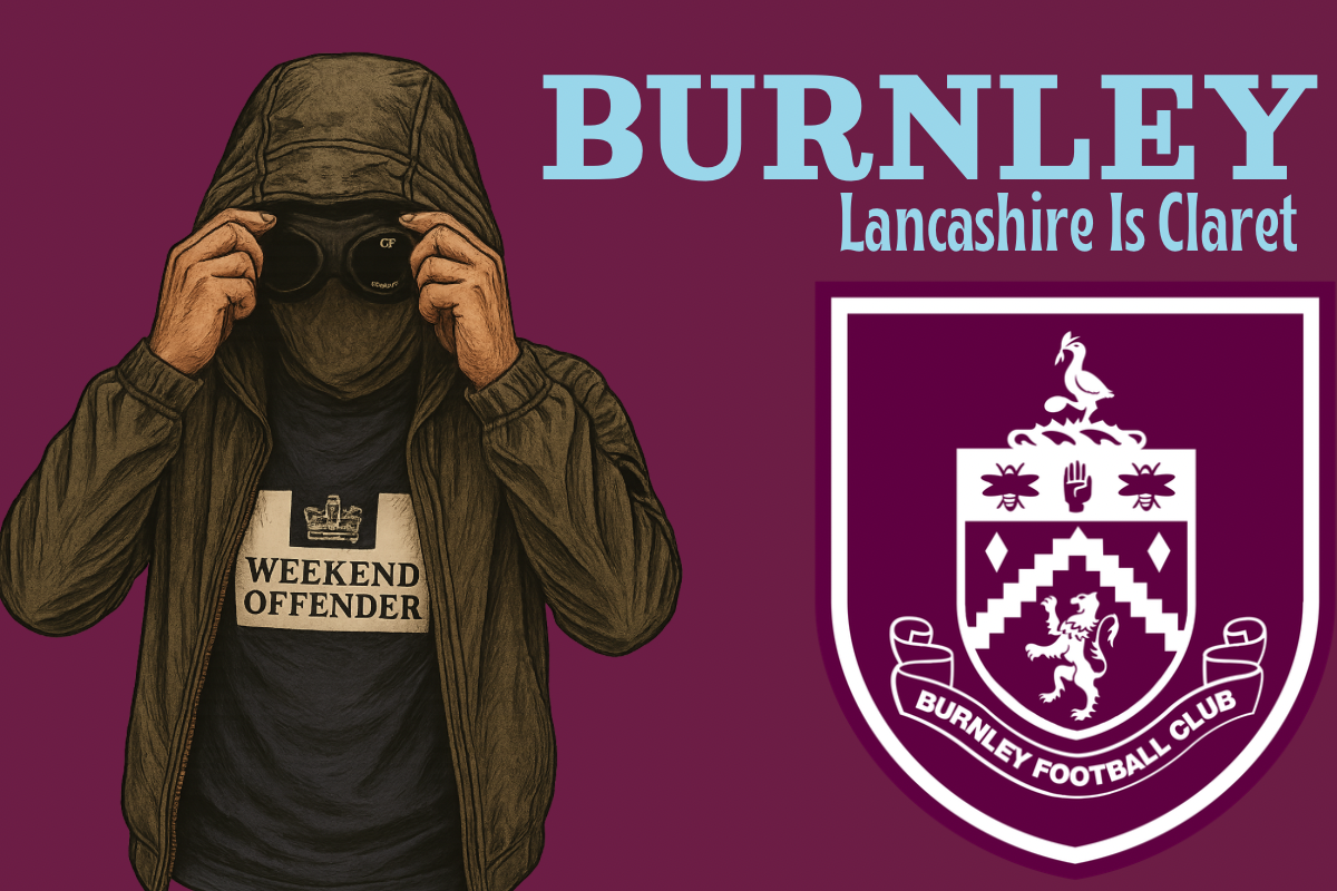 Lancashire is claret - Burnley