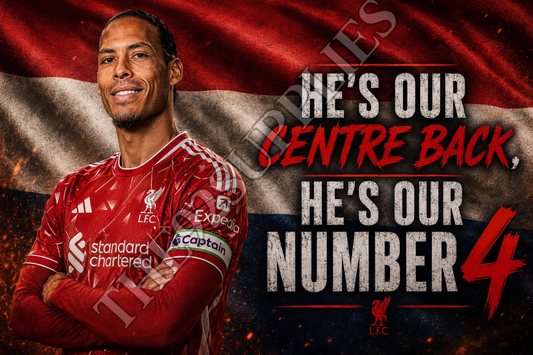 He’s our centre back. He’s our number 4 x8 - Liverpool