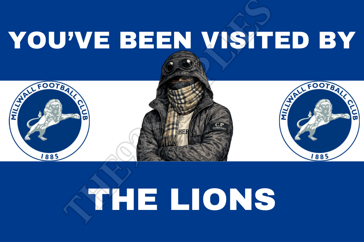 You’ve been visited by the lions - Millwall
