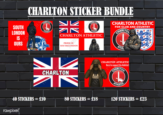 Charlton Sticker Bundle
