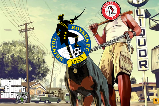 Bristol rovers held on a lead by Bristol City x8 - Bristol City