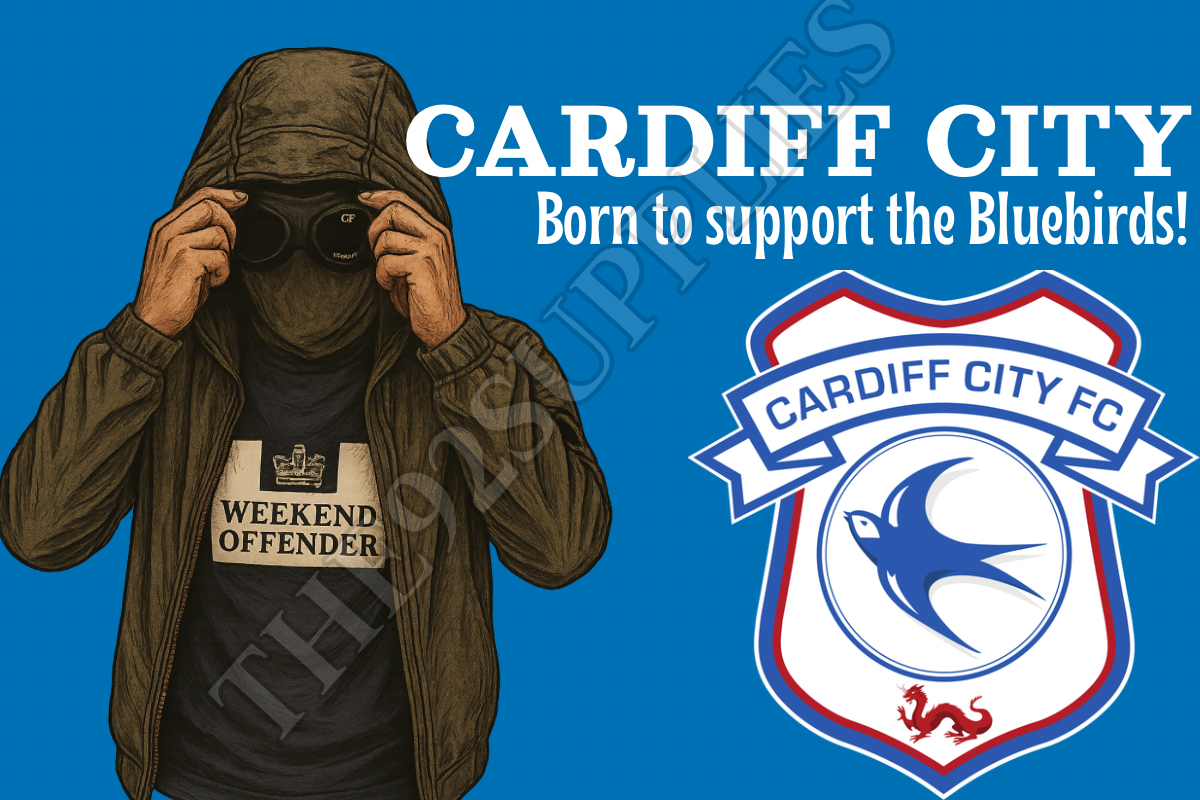 Born to support the blue birds - Cardiff city