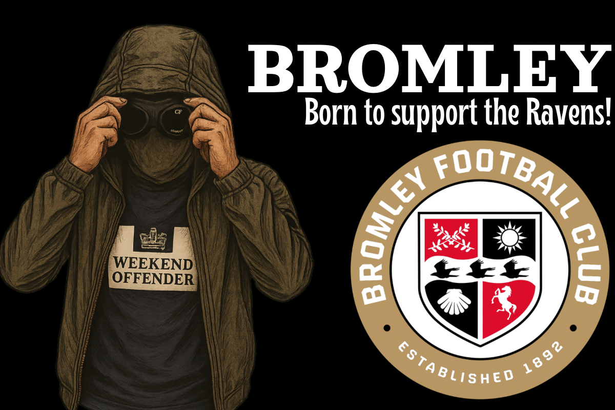Born to support the ravens - Bromley