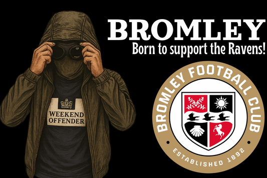 Born to support the ravens - Bromley