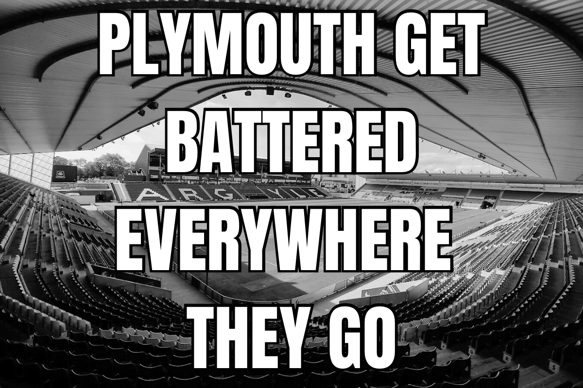 Plymouth get battered everywhere they go