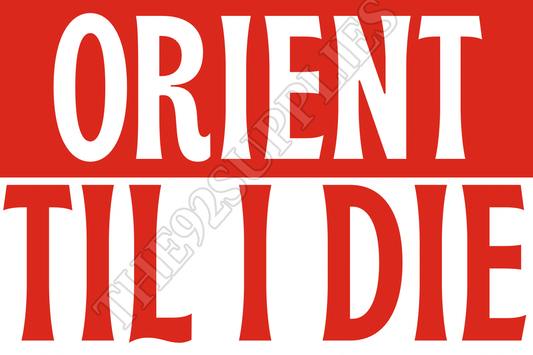 Orient til I die - Leyton orient