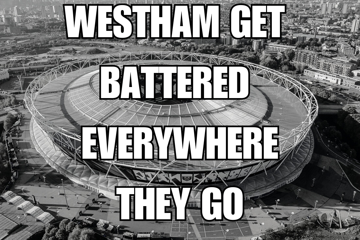 West Ham get battered everywhere they go
