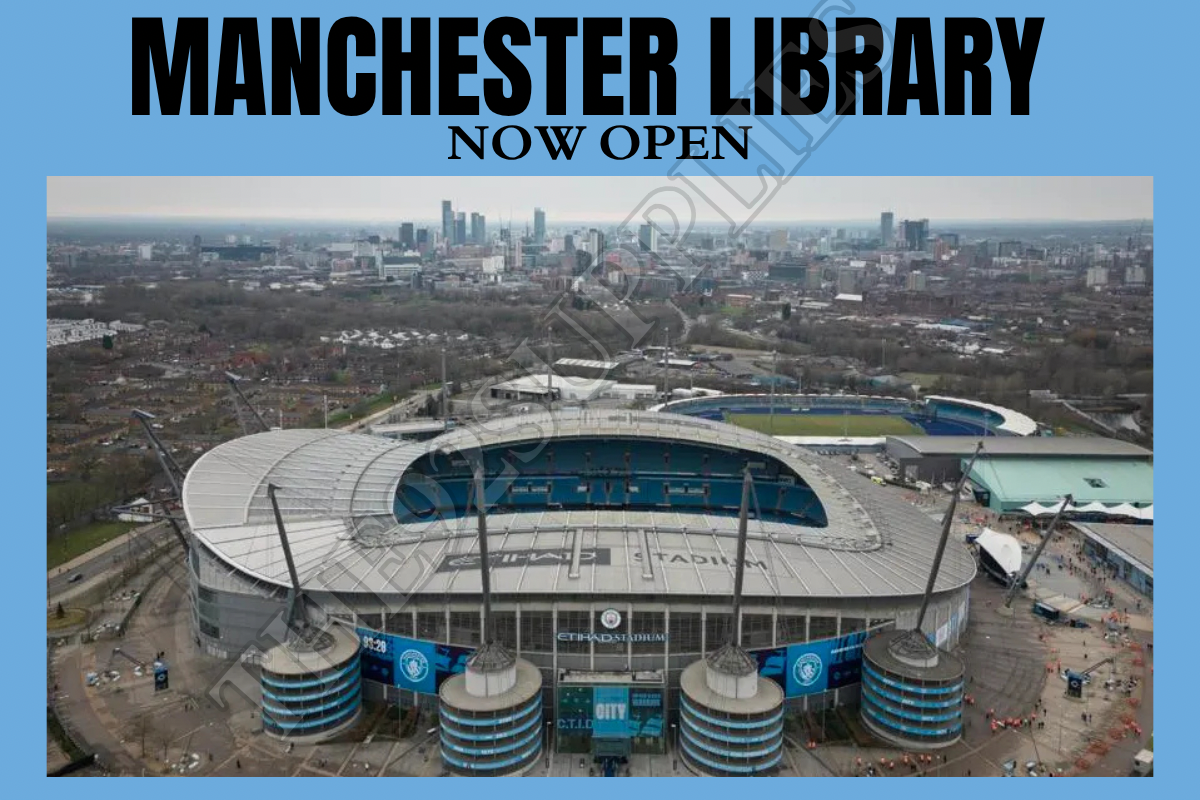 Manchester library now open x8 - Manchester United