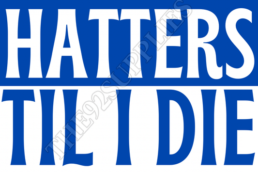 Hatters til I die - Stockport county