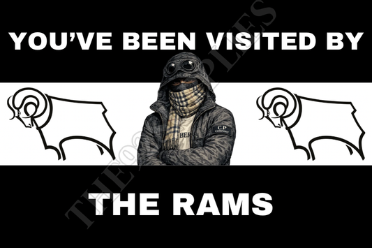 You’ve been visited by the rams - Derby county
