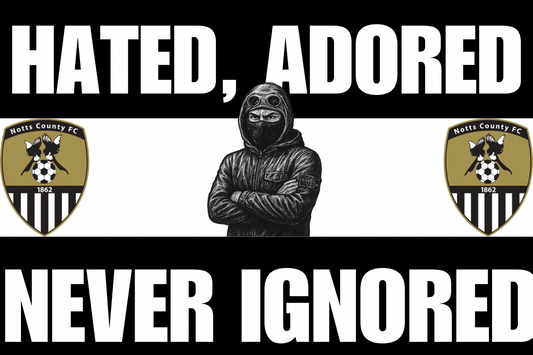 Hated adored never ignored - Notts county
