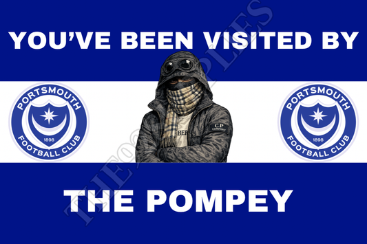 You’ve been visited by the pompey - Portsmouth