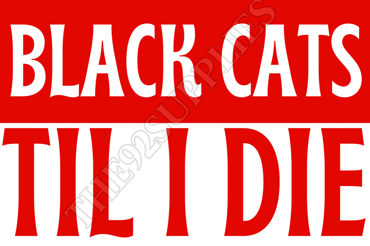 Black cats til I die x8 - Sunderland