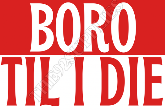 Boro til I die - Middlesbrough