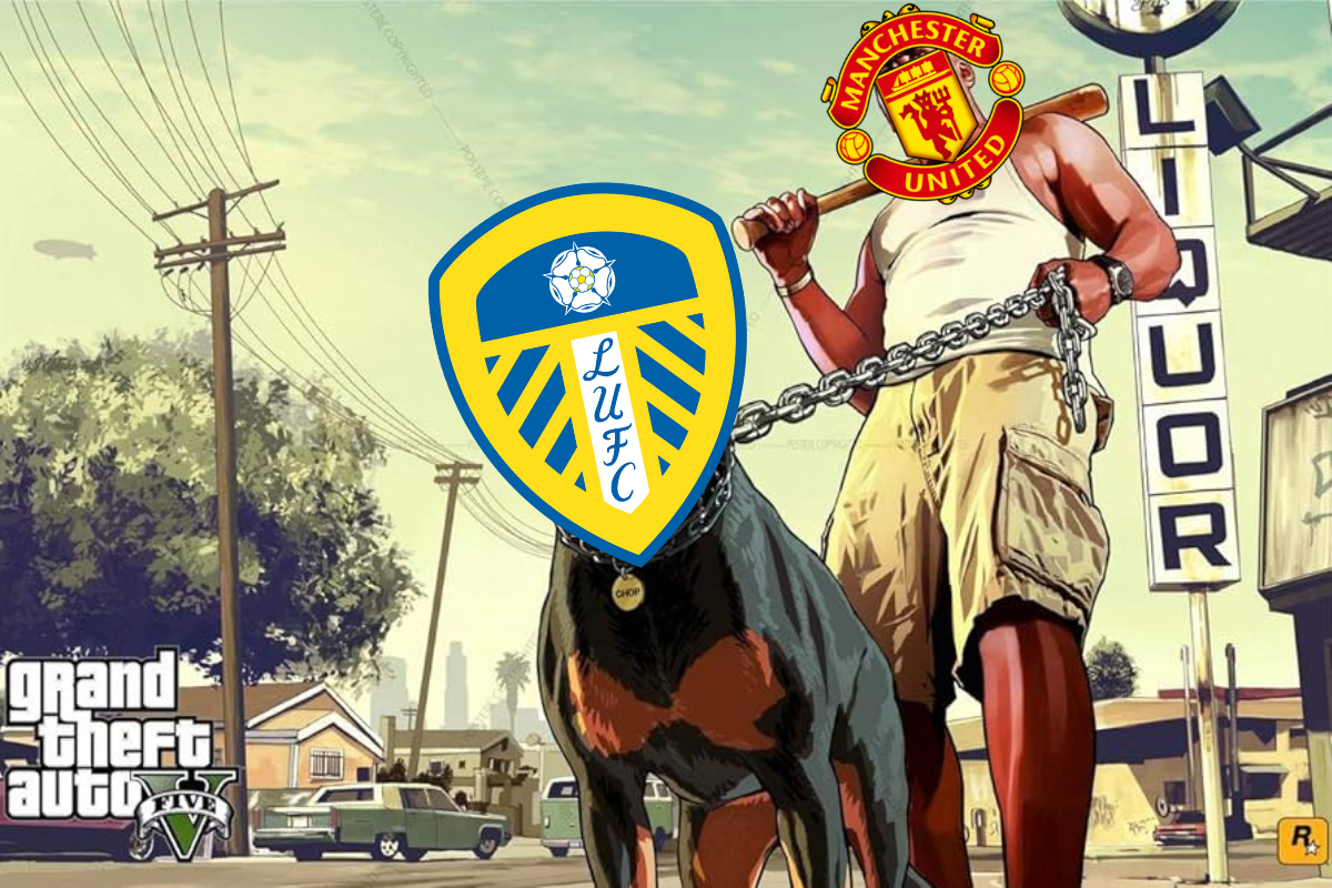 Leeds held on a lead by Manchester United x8 - Manchester United