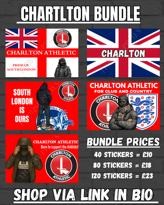 Charlton Sticker Bundle