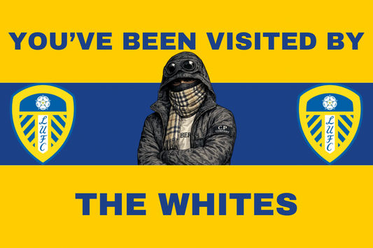 You’ve been visited by the whites x8 - Leeds United