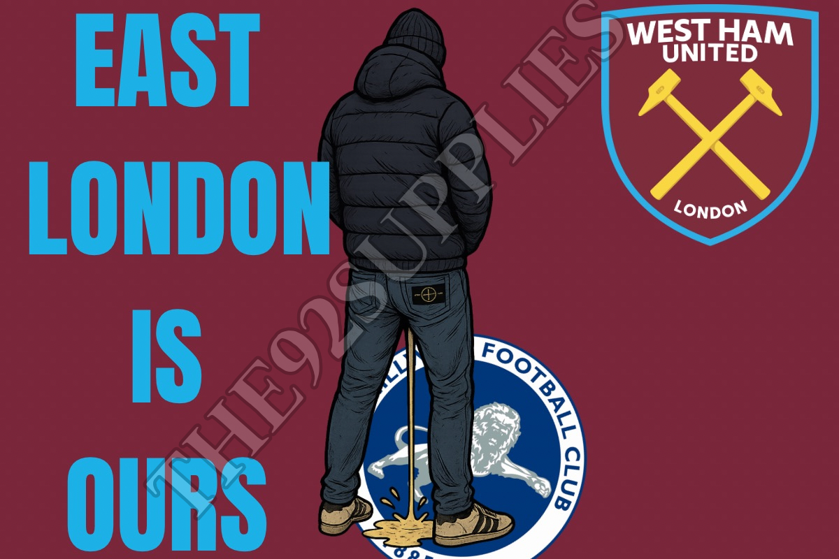East London is ours x8 - West Ham
