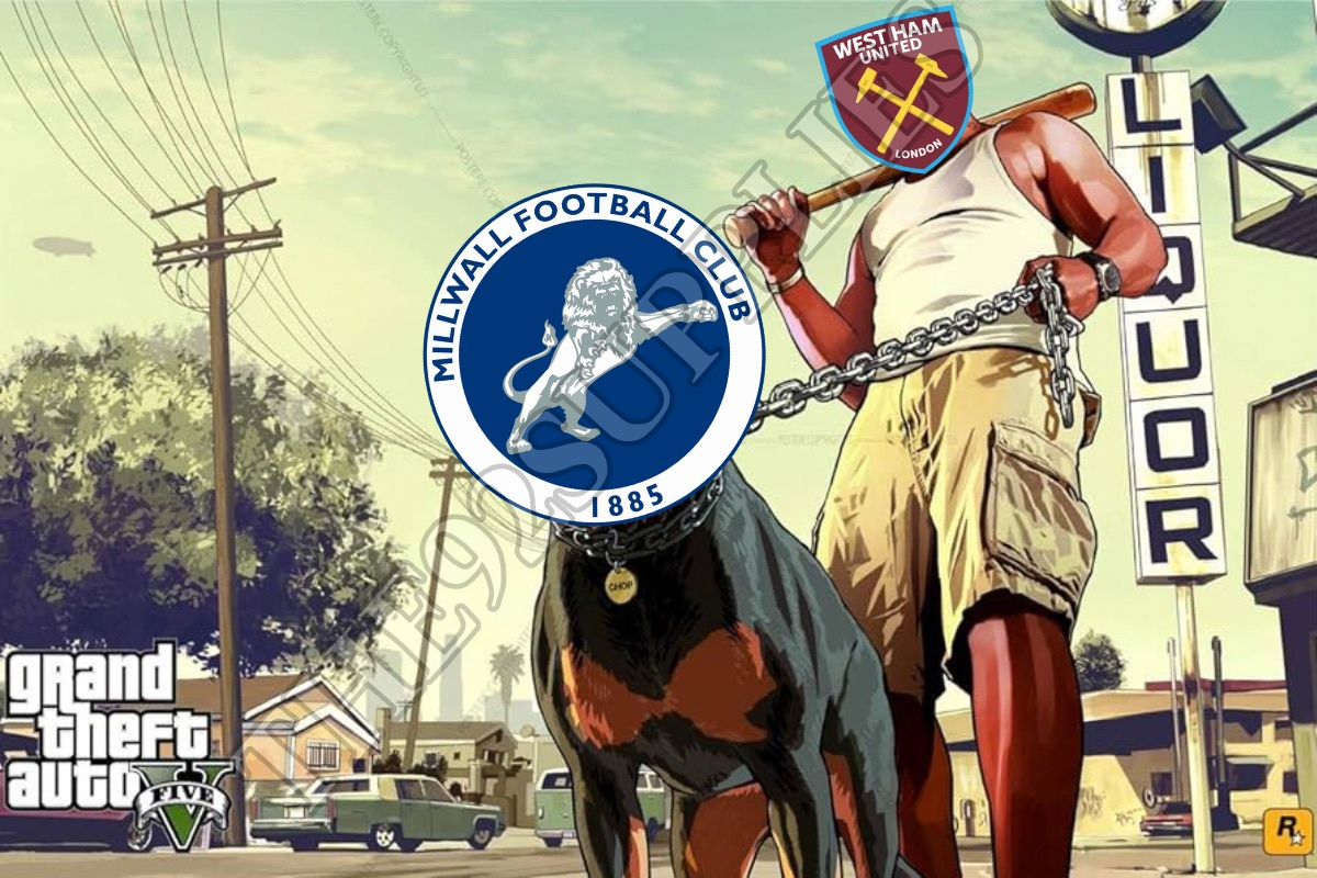 Millwall held On a lead by West ham x8  - West Ham