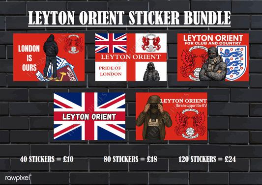 Leyton orient Sticker bundle