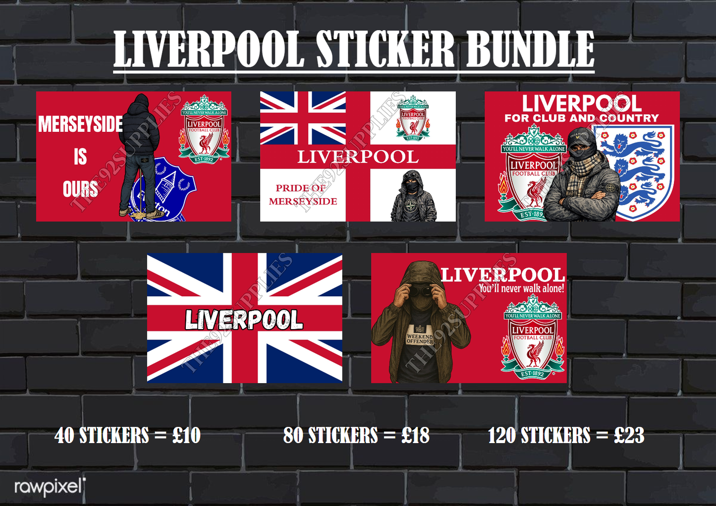 Liverpool Sticker Bundle