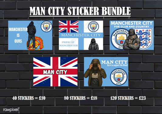 Man City Sticker bundle
