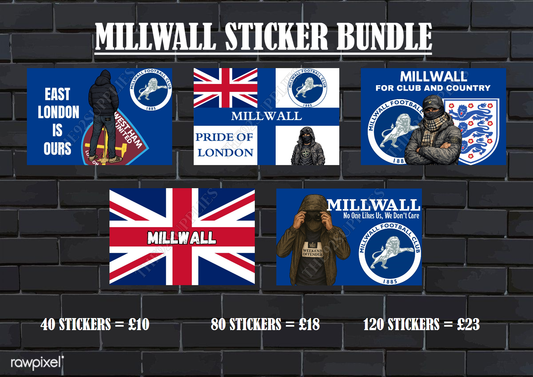 Millwall Sticker Bundle