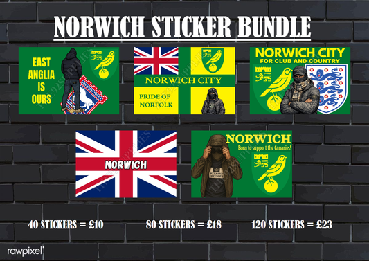 Norwich Sticker Bundle