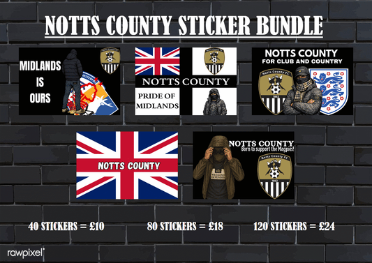 Notts county Sticker bundle