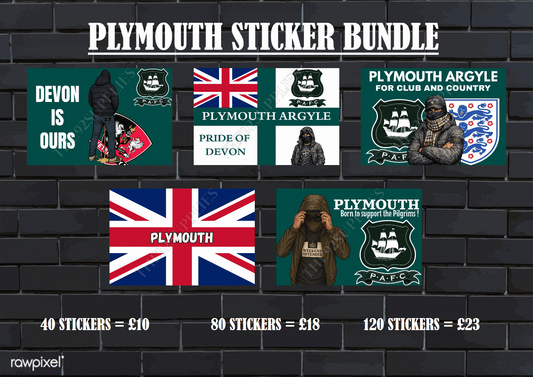 Plymouth Argyle Sticker Bundle