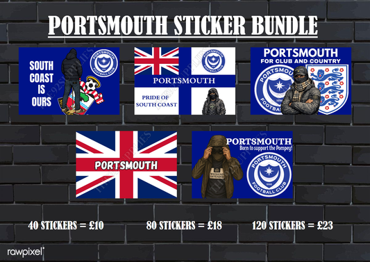 Portsmouth Sticker bundle