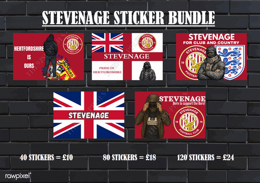 Stevenage Sticker bundle